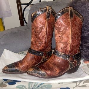 Bed Stu Shoes | Bed Stu Cobbler Series - Leather Cowboy Boots |Size: 9